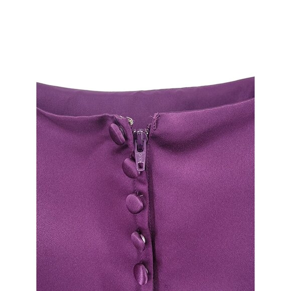 Bella Formals by Venus Gown Size 14 Purple - Picture 4 of 8